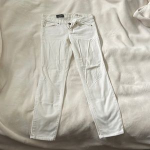 J Crew cream toothpick corduroy size 26